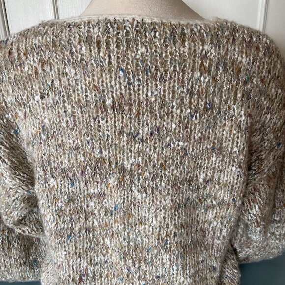 Vintage Eaton Sweater - Multi flecked colour - Size Large - Picture 6 of 11